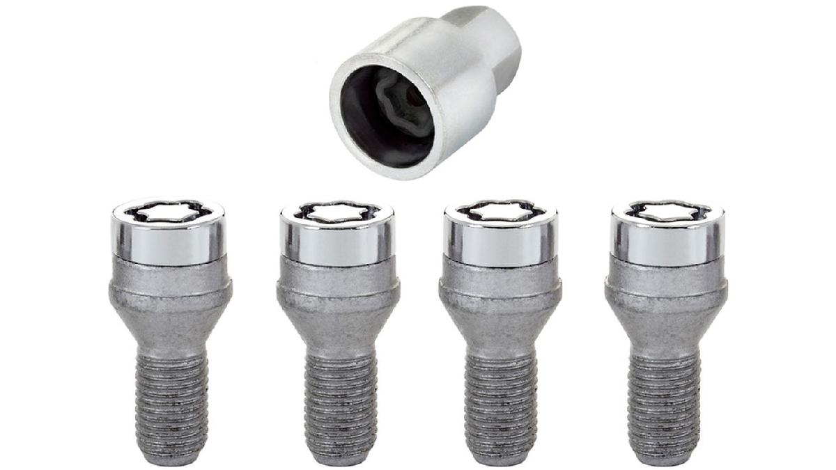 McGard+Boulons+antivol+M12x1.25+-+Conique+-+Longueur+22.0mm+%28Ouverture+de+cl%C3%A9+17mm%29